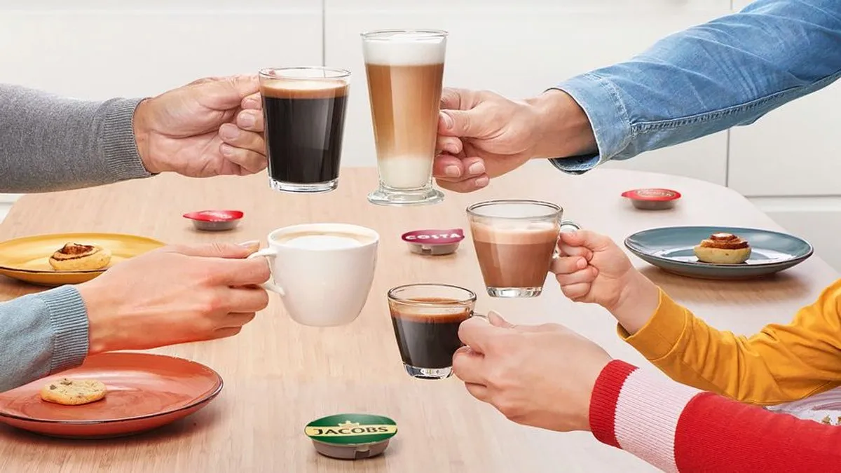 Bosch Tassimo T10 Happy TAS102E Multi-drink Koffiezetapparaat - 1400W - Zwart - afbeelding 6 van 6
