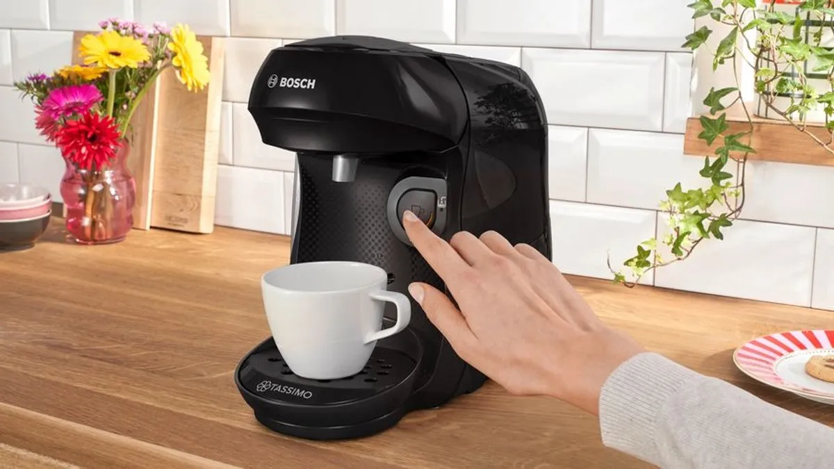Bosch Tassimo T10 Happy TAS102E Multi-drink Koffiezetapparaat - 1400W - Zwart