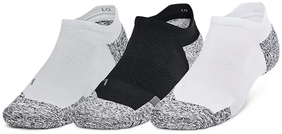 Under Armour ArmourDry Pro Onzichtbare Sokken 3 Paren - Zwart - afbeelding 6 van 6