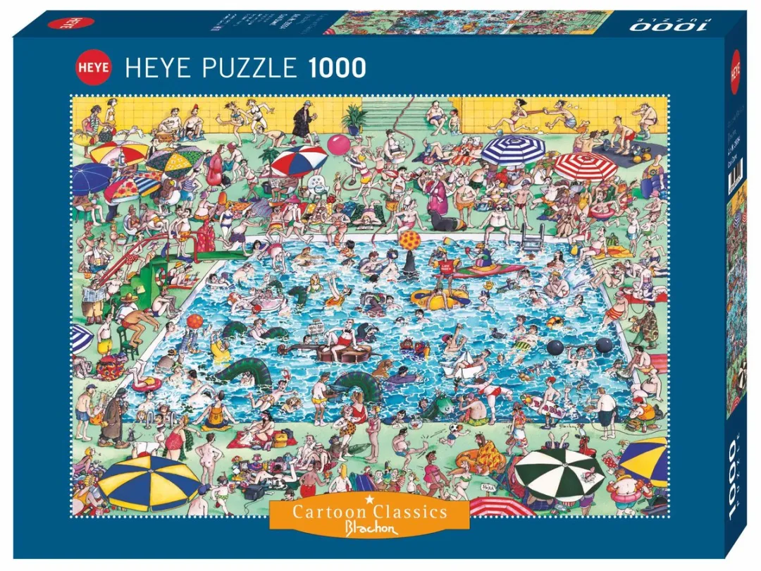 Heye Cool Down Cart Puzzel 1000 Stuks - Multicolor