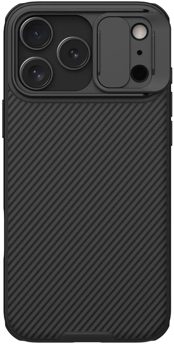 Nillkin Camshield Pro iPhone 17 Pro Max Hoes - MagSafe - Zwart