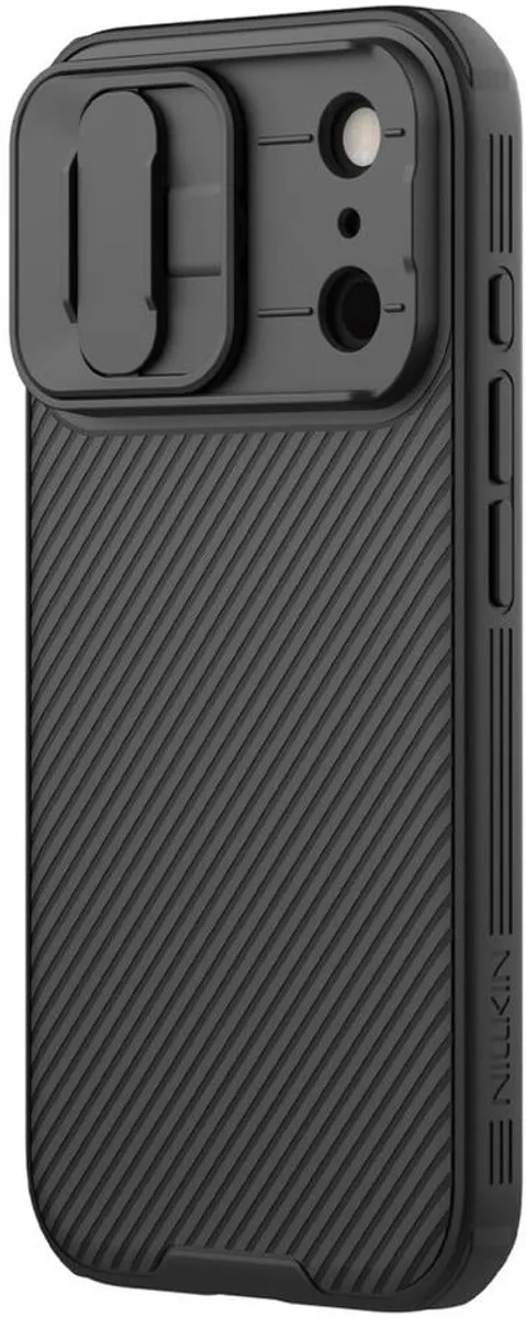 Nillkin Camshield Pro iPhone 17 Pro Max Hoes - MagSafe - Zwart