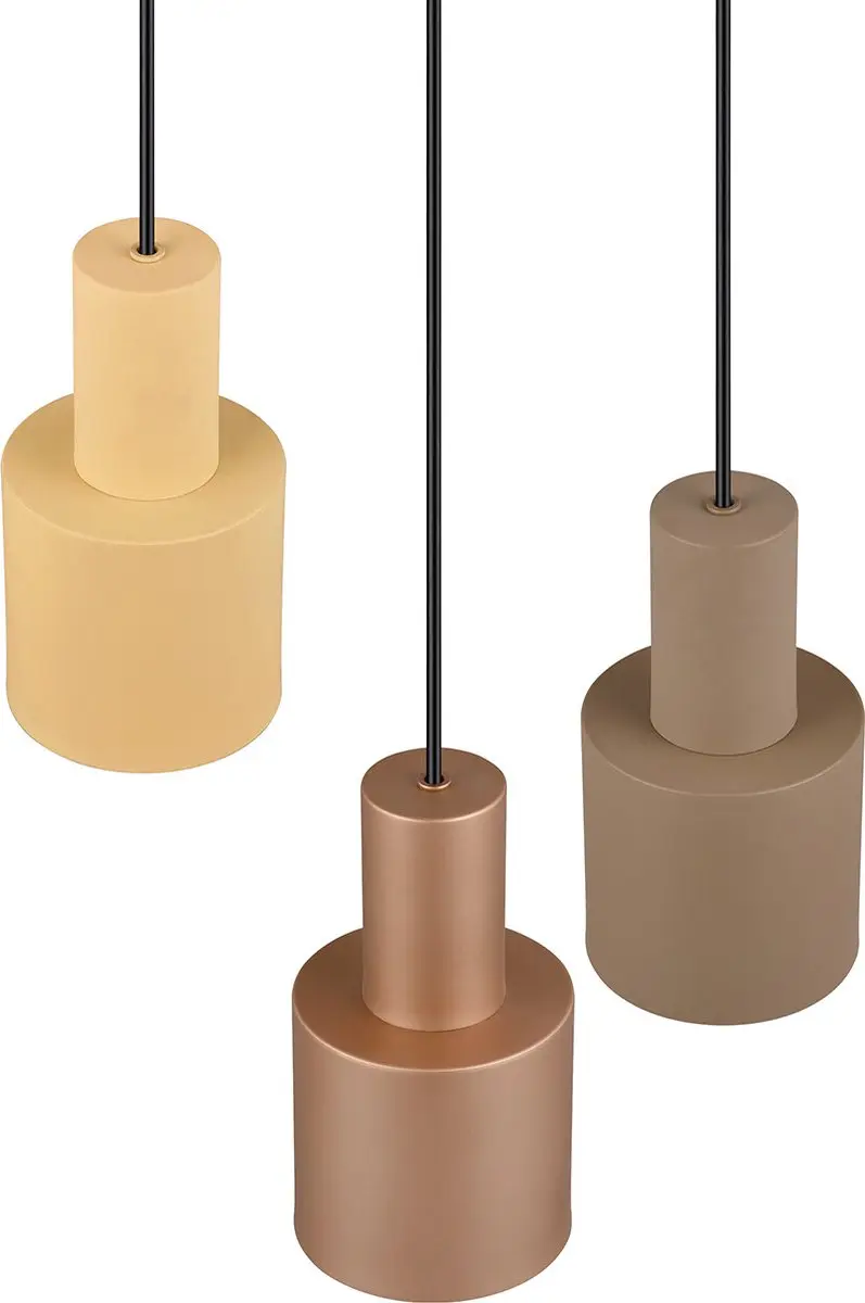 Trio Agudo Hanglamp - 3-lamps - Multicolour - afbeelding 2 van 6