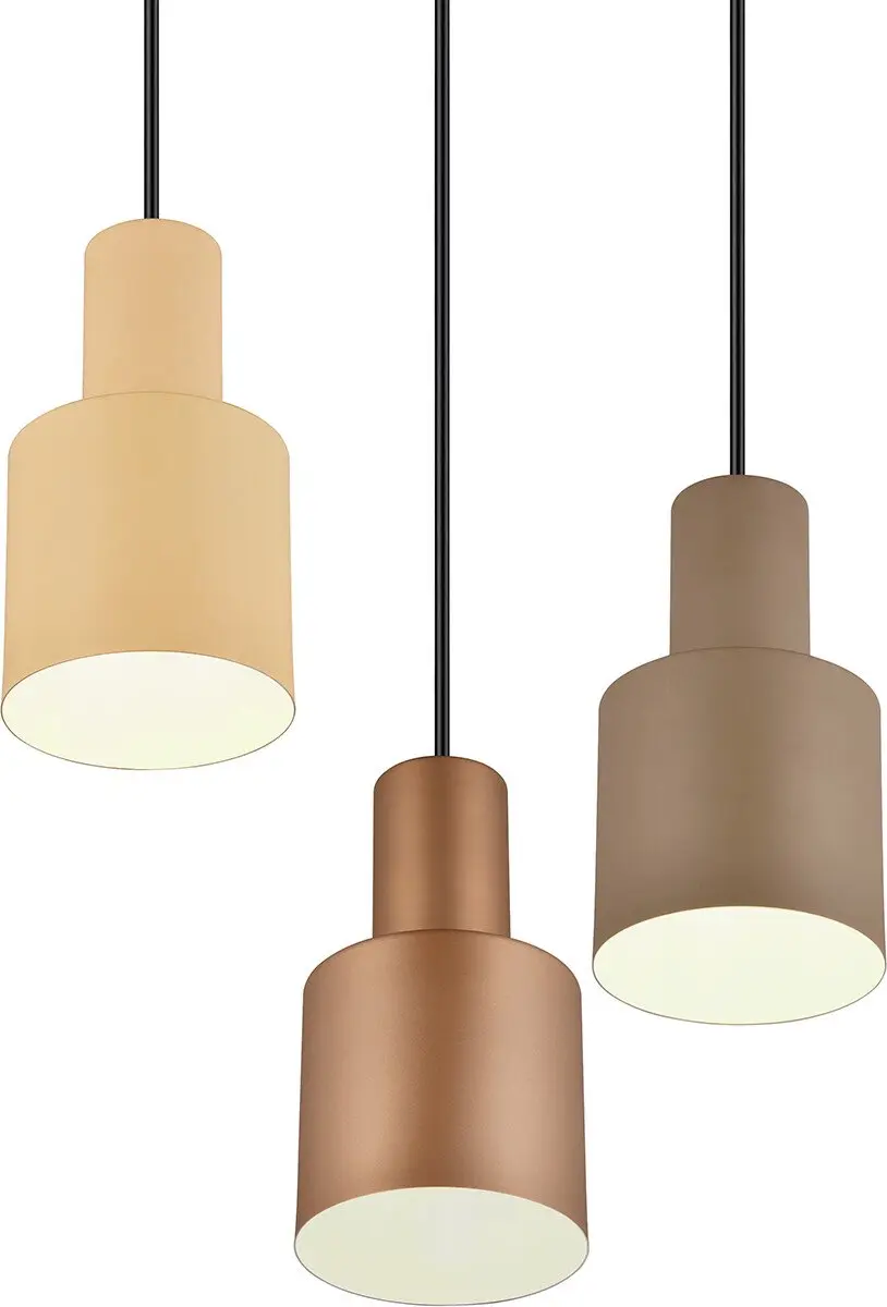 Trio Agudo Hanglamp - 3-lamps - Multicolour - afbeelding 3 van 6