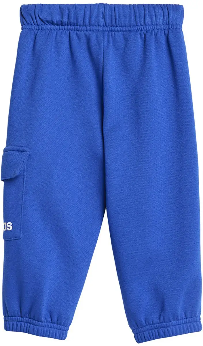 adidas Essentials Linear Babypant voor joggen - Blauw - 6-9 mnd - afbeelding 5 van 6