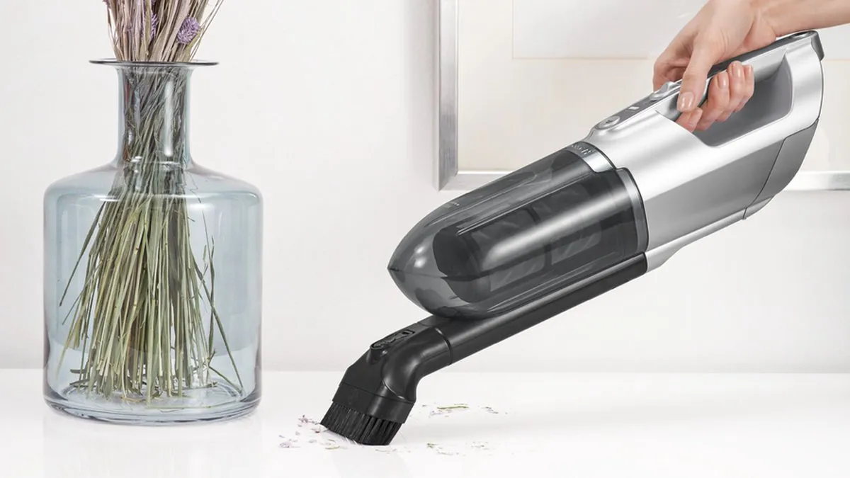Bosch Serie 4 BBH3K2801 Steelstofzuiger 2-in-1 - 0,4L - Zilver
