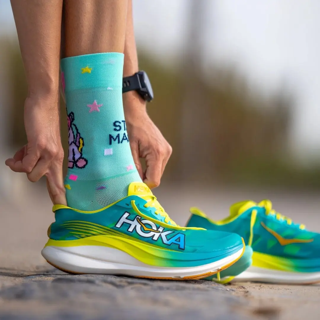 Sporcks Stay Magic Hardloopsokken - Groen - afbeelding 4 van 5
