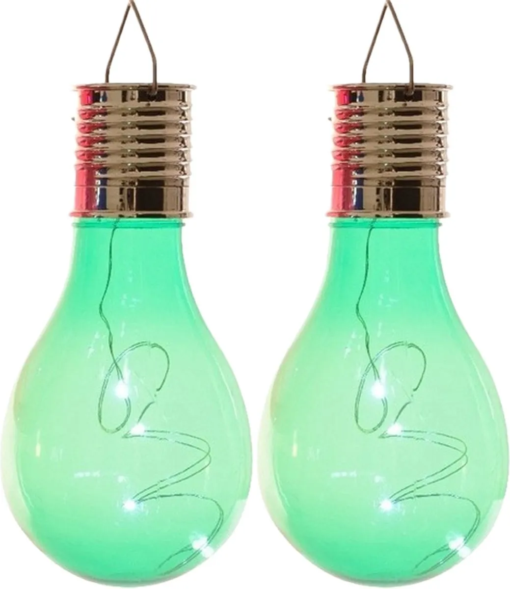 Lumineo Solar Tuinlamp Groen 1W