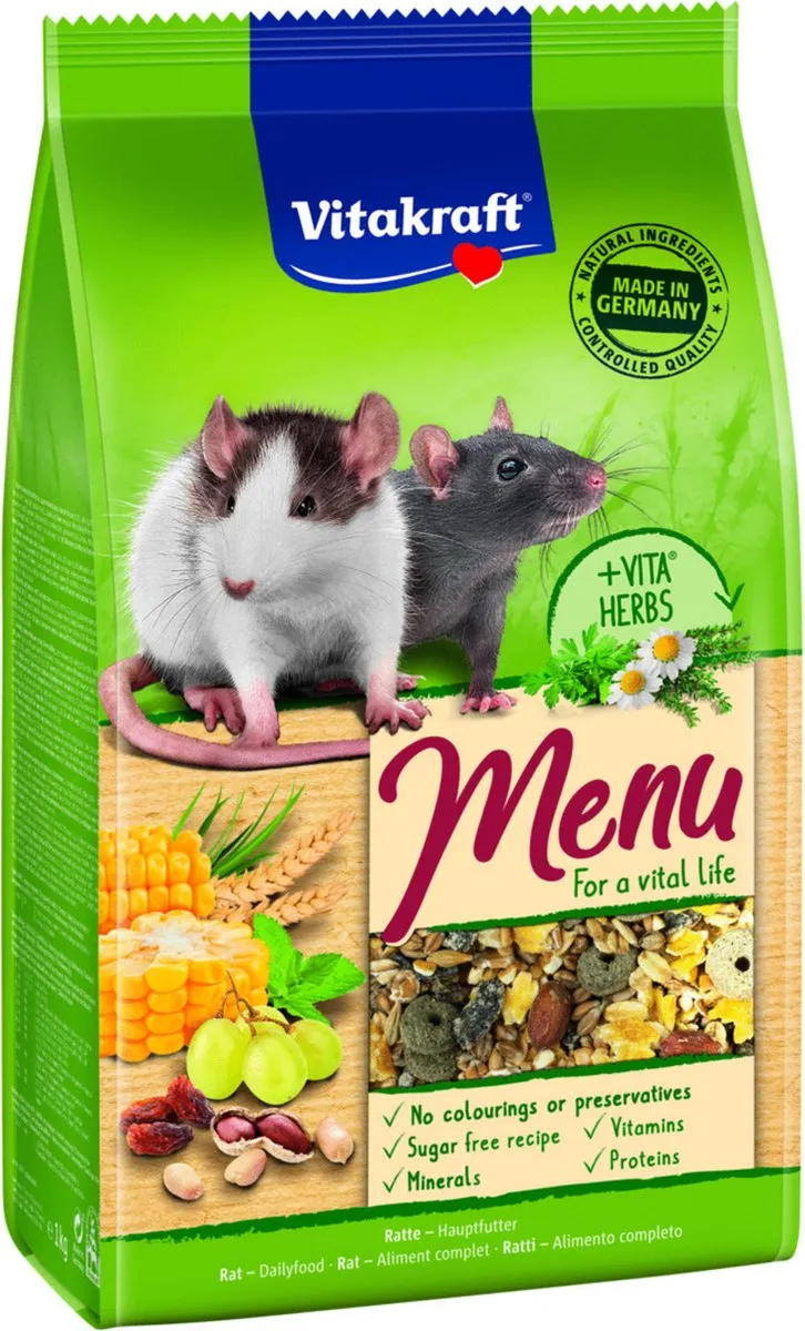 Vitakraft Menu Vital Rattenvoer 1kg