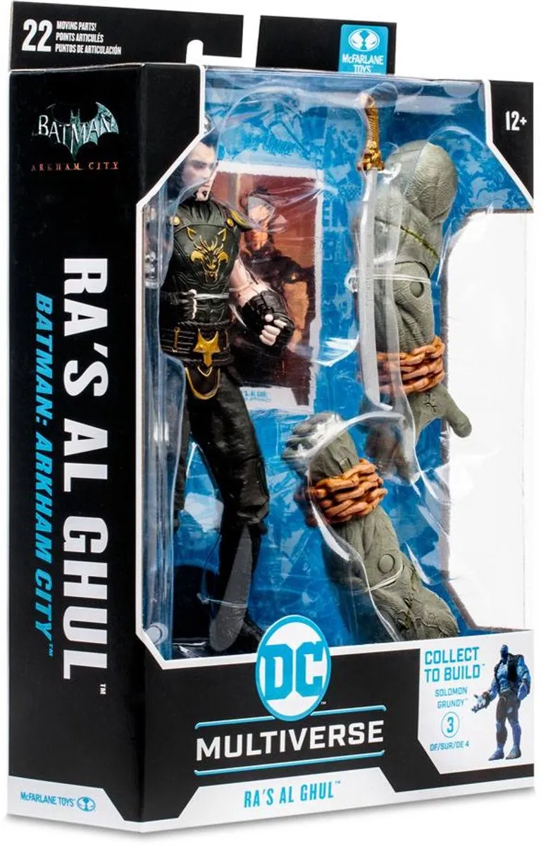 McFarlane Toys DC Gaming Ra's Al Ghul Arkham City Action Figure 18cm - Multi