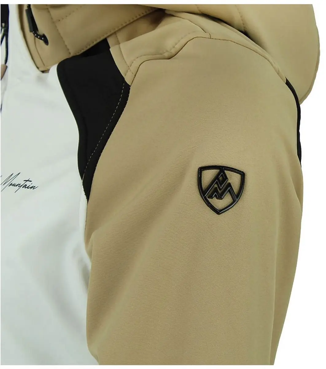 Peak Mountain Ametis Softshell Damesjas - Bruin - afbeelding 4 van 6