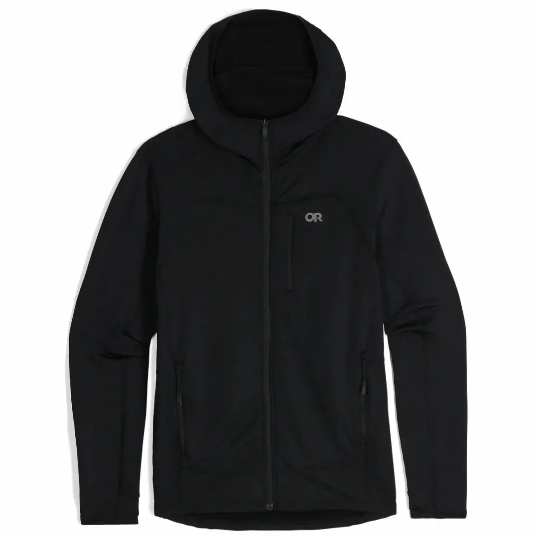 Outdoor Research Vigor Grid Fleece Hoodie - Zwart - XL - afbeelding 3 van 6