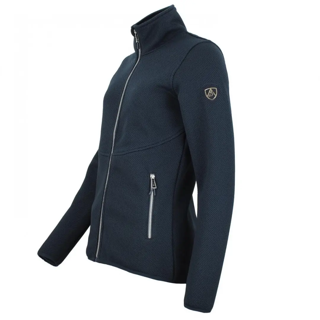 Peak Mountain Acapri Damesfleece - Nachtblauw - afbeelding 2 van 6
