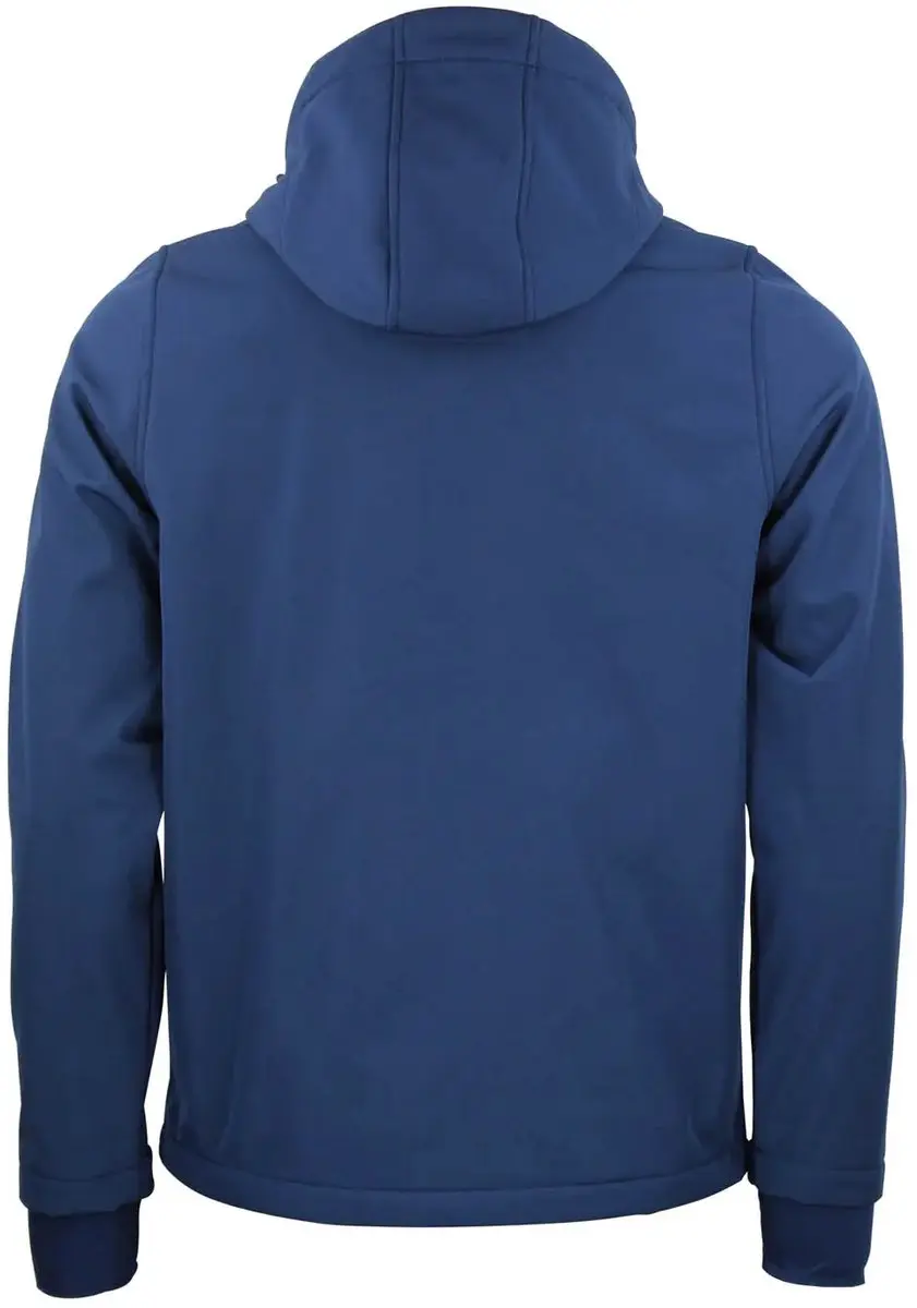Peak Mountain Claude Softshell Jas met Capuchon - Marine - afbeelding 5 van 6