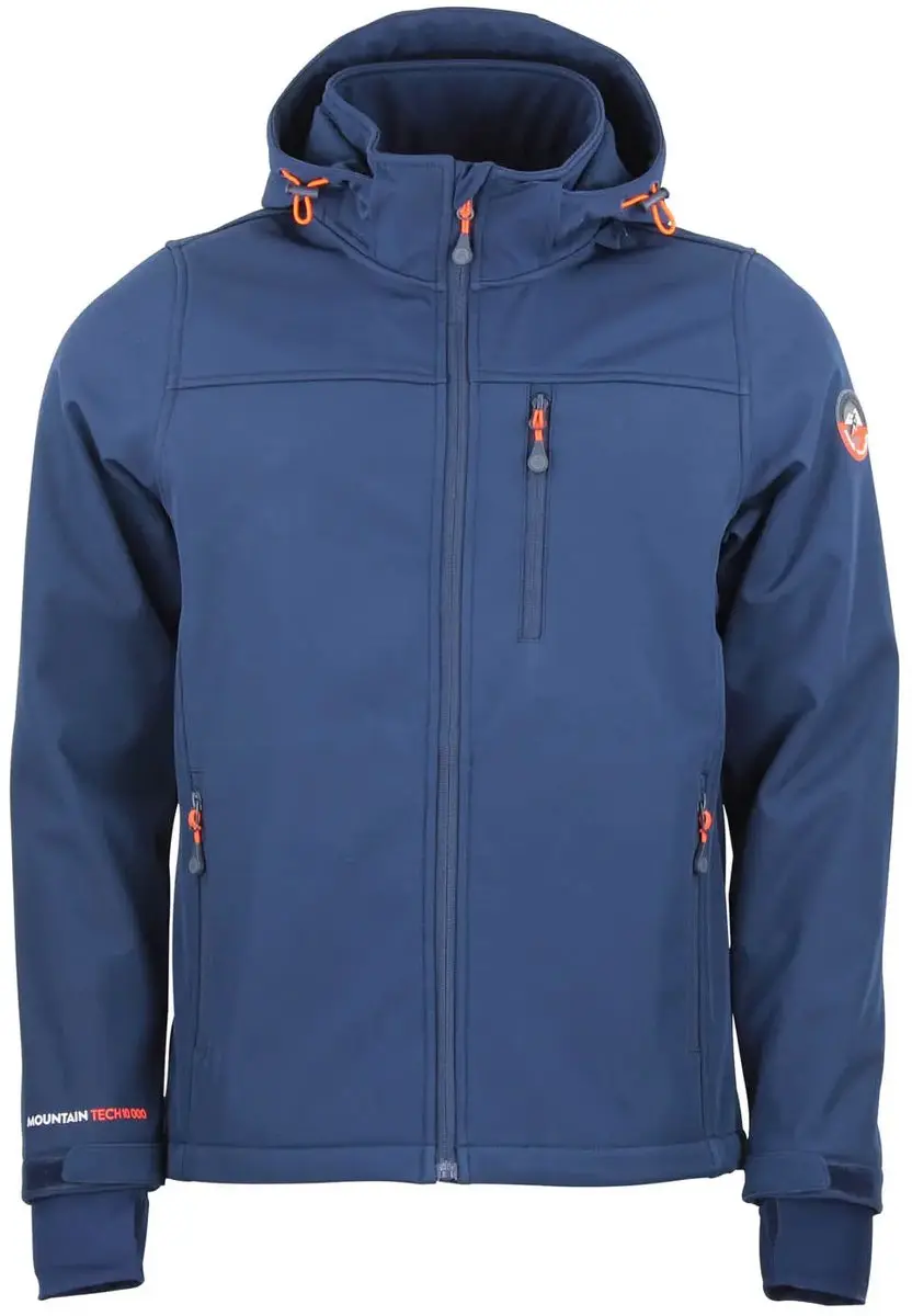 Peak Mountain Claude Softshell Jas met Capuchon