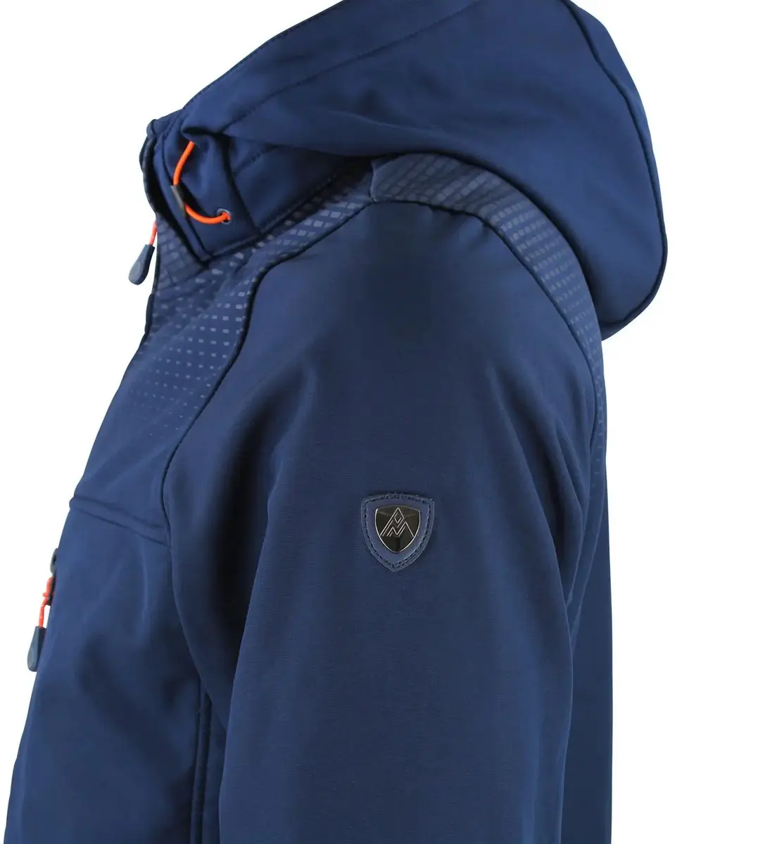 Peak Mountain Cabra Softshell Jas - Marine - afbeelding 2 van 6