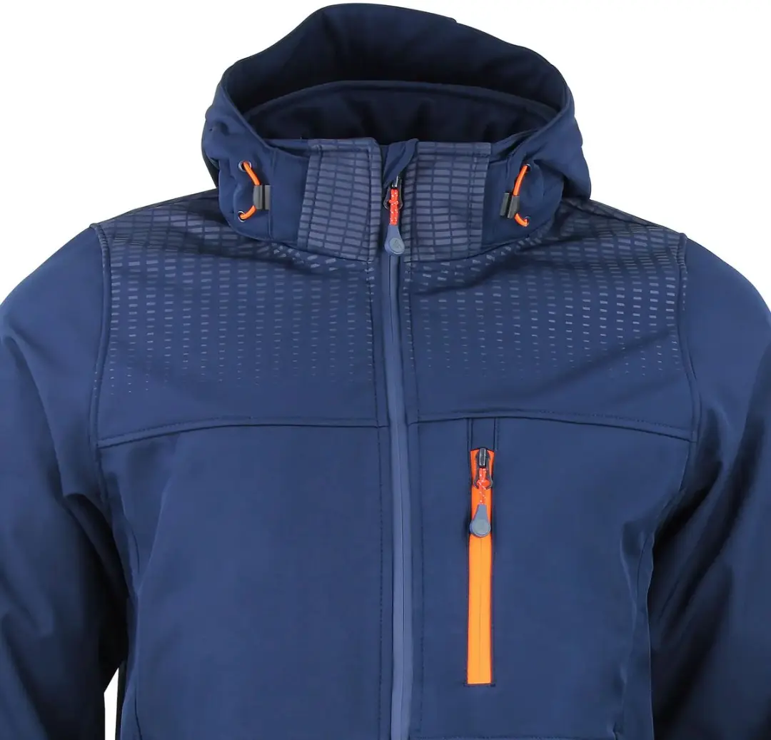 Peak Mountain Cabra Softshell Jas - Marine - afbeelding 4 van 6