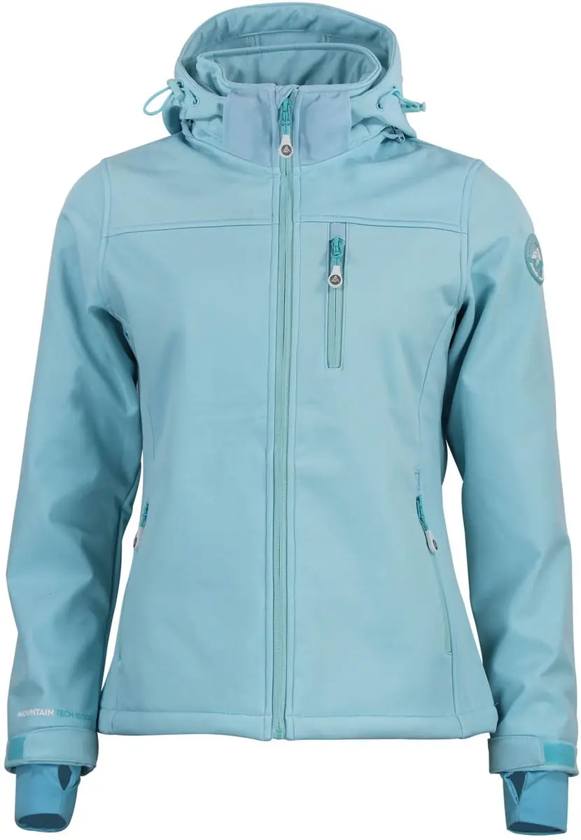 Peak Mountain Aclaude Dames Softshell Hoodie