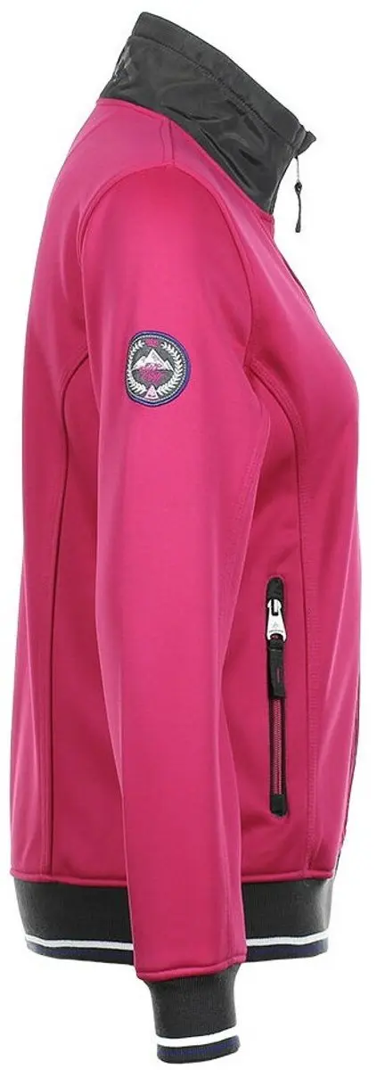 Peak Mountain Acreen Dames Fleecejack - Clematisblauw - afbeelding 6 van 6