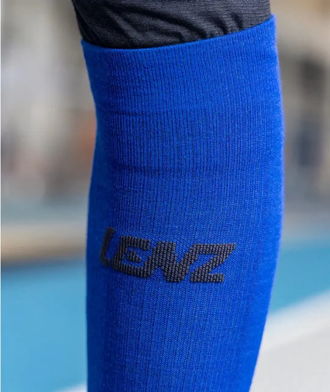 Lenz Compression 2.0 Merino Skisokken - Donkerblauw - afbeelding 5 van 6