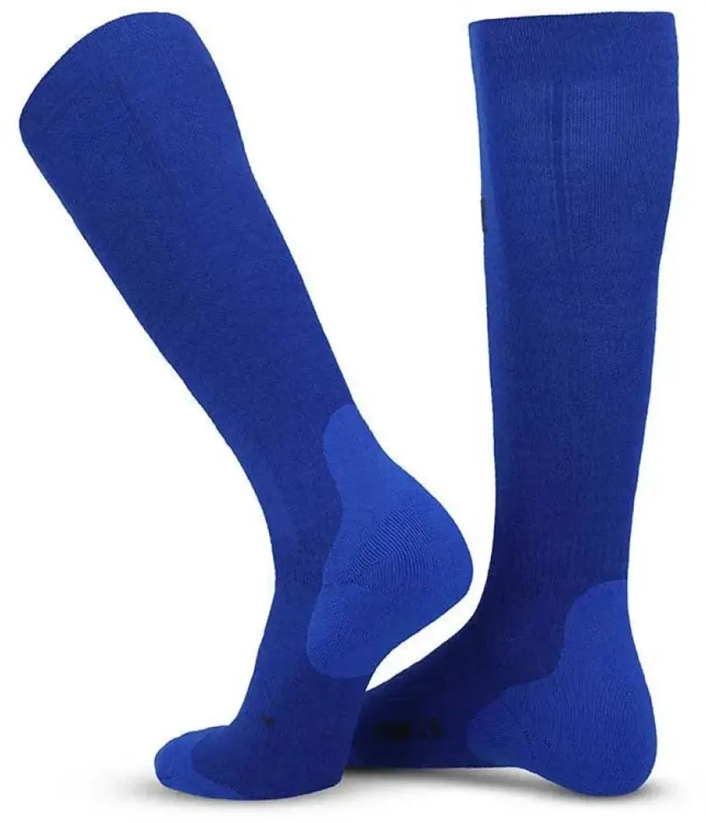 Lenz Compression 2.0 Merino Skisokken - Donkerblauw - afbeelding 3 van 6