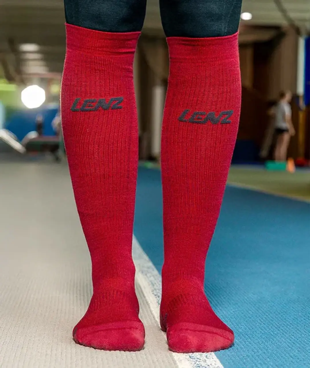 Lenz Compression 2.0 Merino Skisokken - Rood - afbeelding 5 van 6