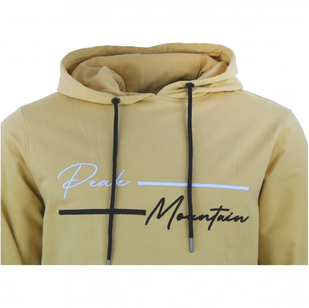 Peak Mountain Katoenen Sweatshirt French Terry - Beige - afbeelding 4 van 6