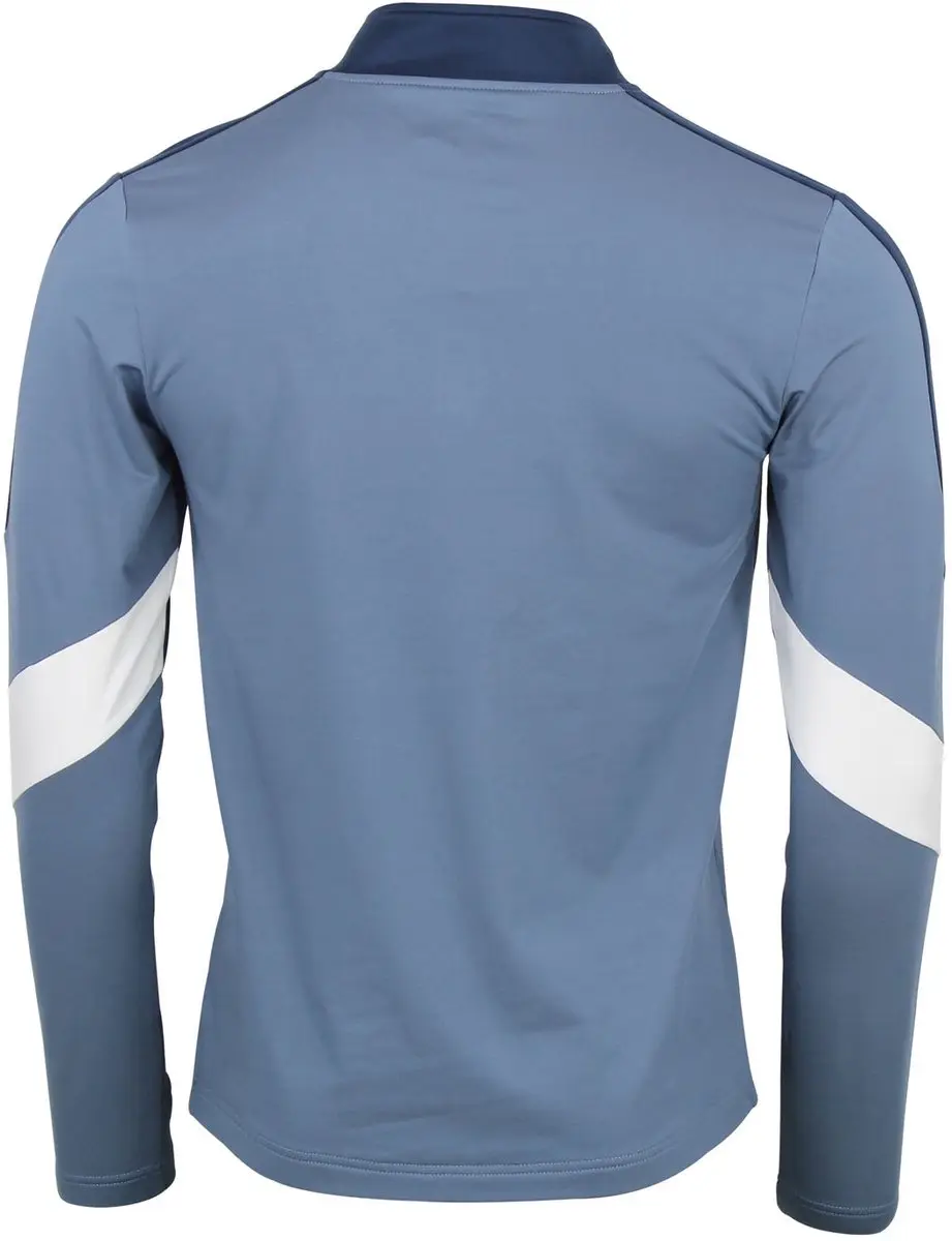 Peak Mountain Caspiro Zip Shirt Lange Mouwen - Marine - afbeelding 5 van 6