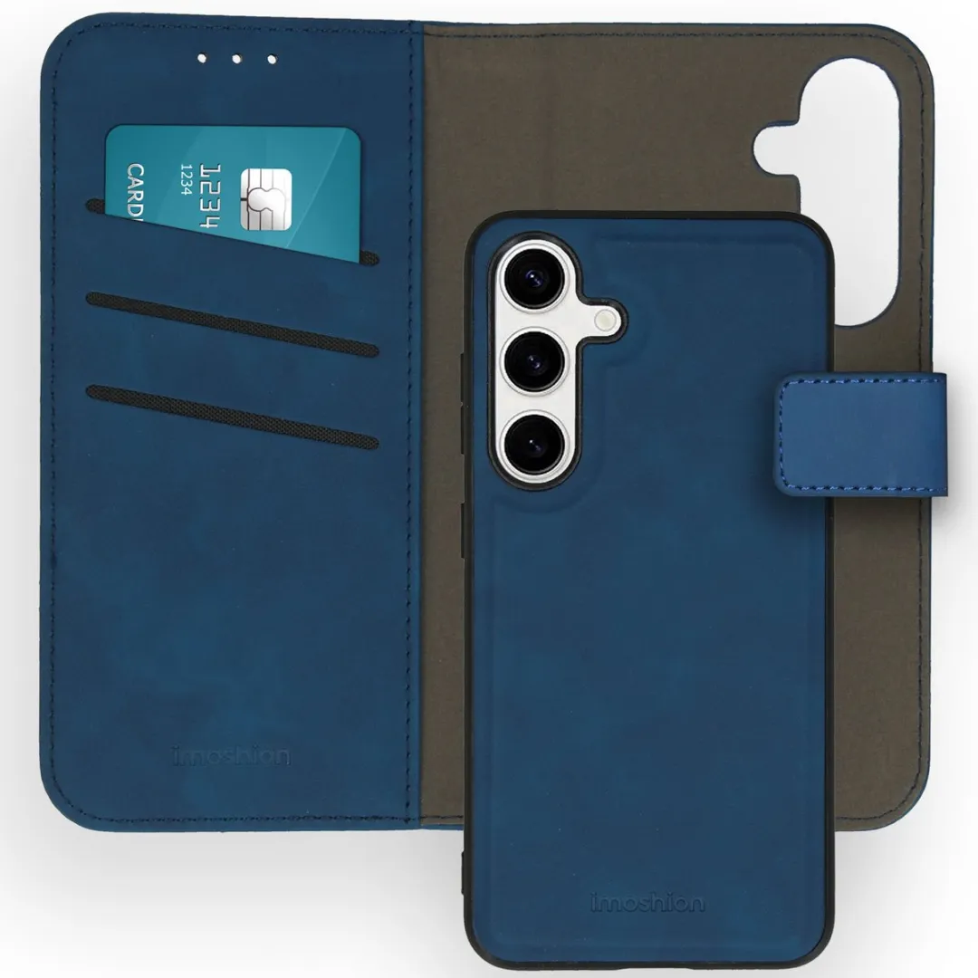 Imoshion Hoesje Samsung Galaxy S24 2-in-1 Bookcase - Blauw