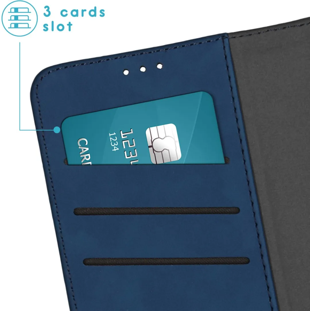 Imoshion Hoesje Samsung Galaxy S24 2-in-1 Bookcase - Blauw