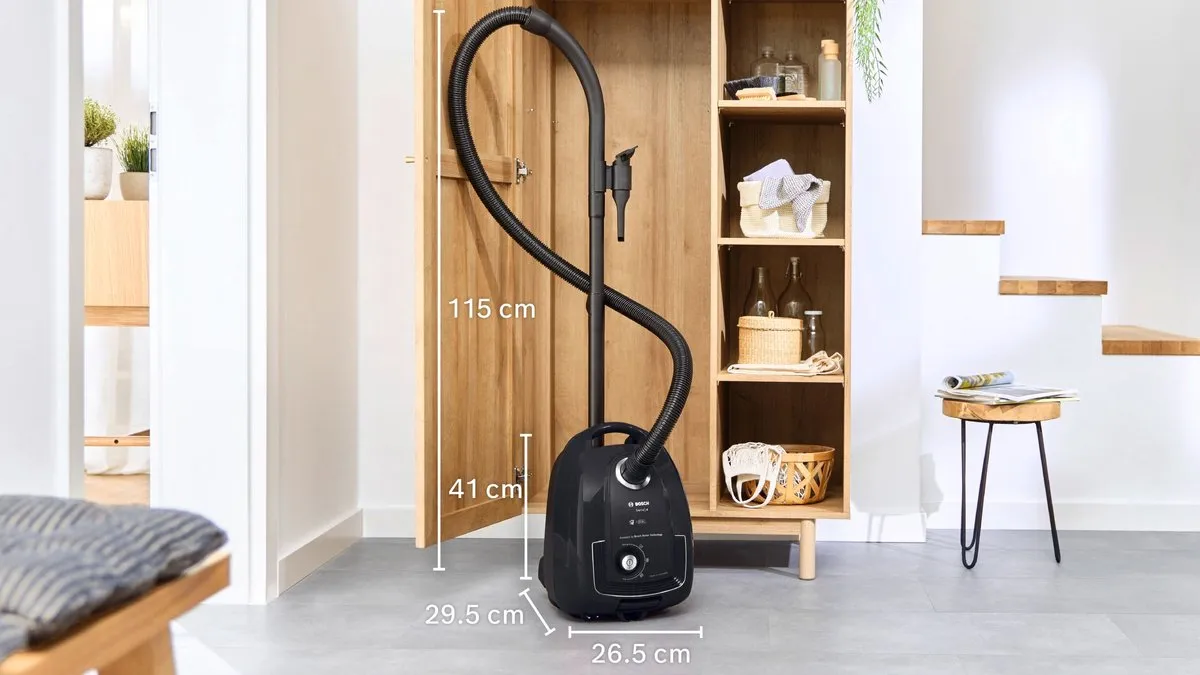 Bosch Serie 4 BGB38BA3T Stofzuiger - 850W - 4L - HEPA13 - Zwart