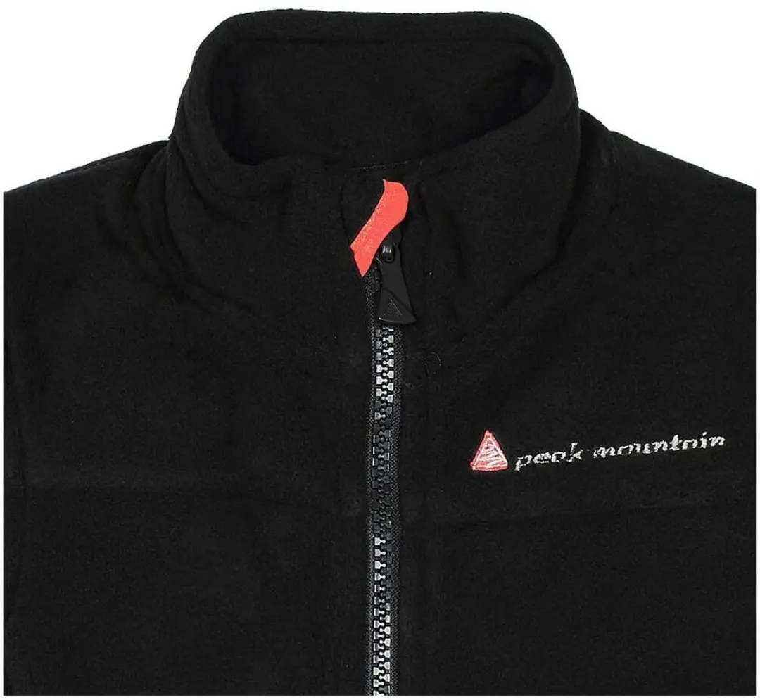Peak Mountain Facesare Fleecejack Meisjes - Zwart - 42 - afbeelding 4 van 4