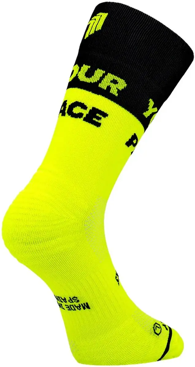 Sporcks Race Pace Hardloopsokken - Geel - EU 38-40 - afbeelding 2 van 2