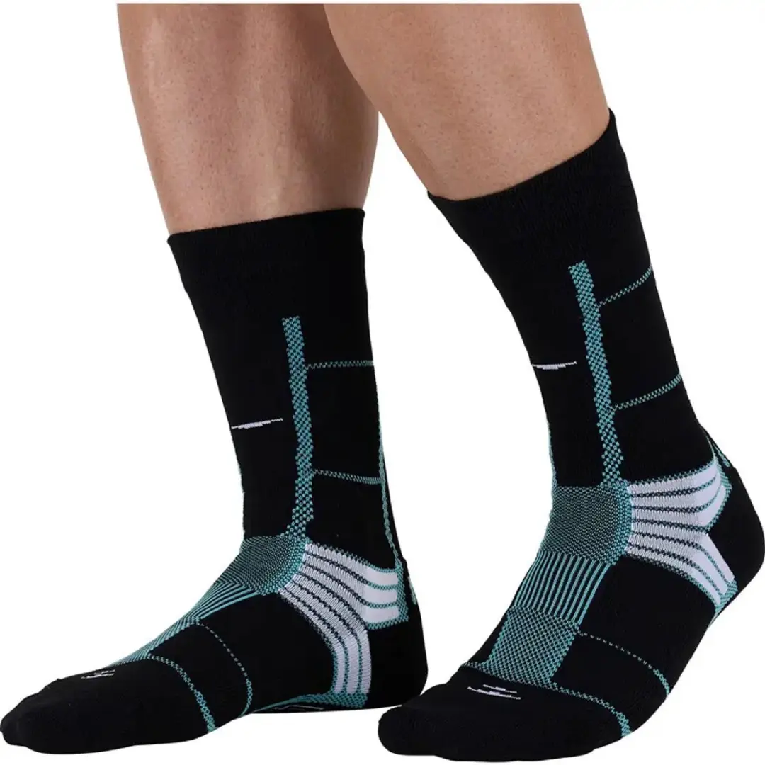 Monnet Trek Air Sokken - Grijs/Roze - afbeelding 2 van 6