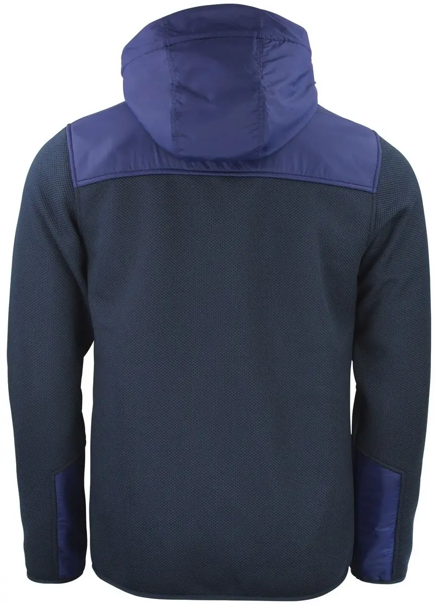 Peak Mountain Carillon Afneembare Hoodie - Marine - L - afbeelding 4 van 6