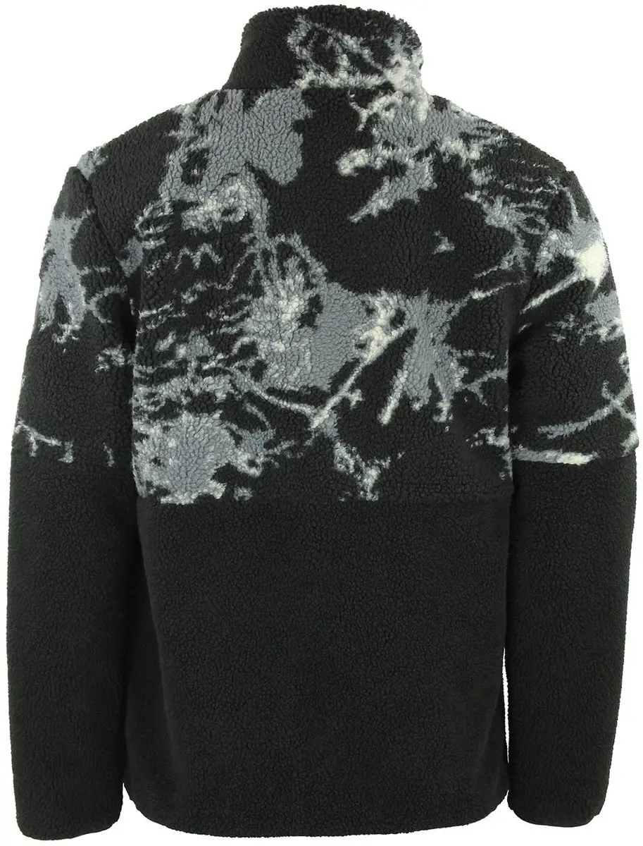 Peak Mountain Sherpa Fleece - Grijs/Wit/Zwart - afbeelding 4 van 6