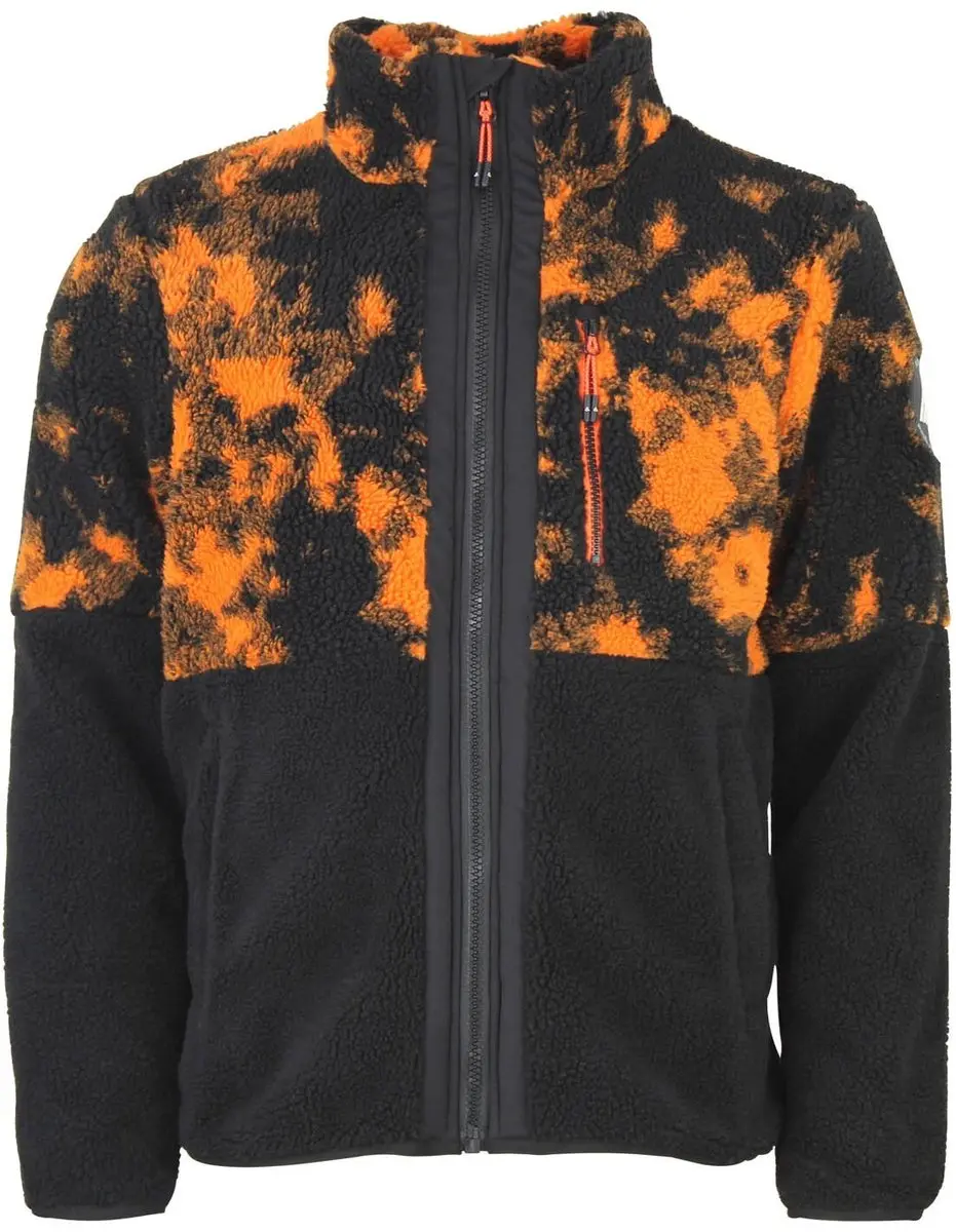 Peak Mountain Sherpa Fleece - Grijs/Wit/Zwart - afbeelding 5 van 6