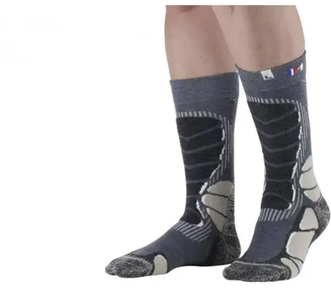 Monnet Trek Medium Sokken - Rood/Zwart - afbeelding 4 van 6