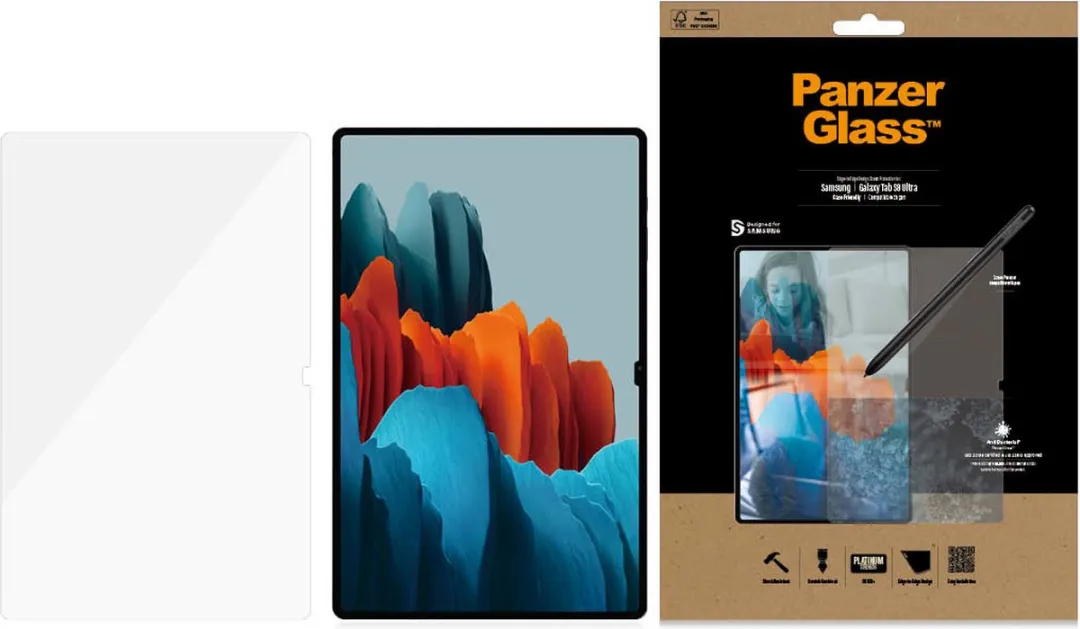 PanzerGlass 7289 Screenprotector Samsung Galaxy Tab S9 Ultra - Transparant