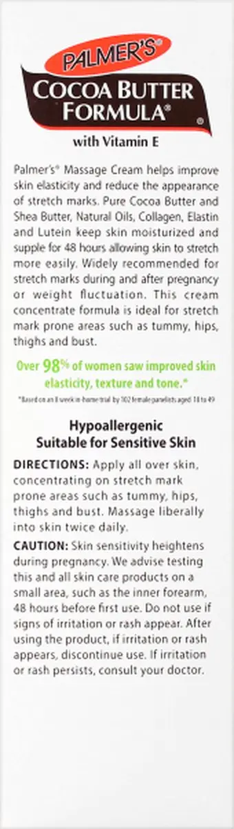 Palmers Cocoa Butter Formula Massagecrème - 125ml - afbeelding 6 van 6