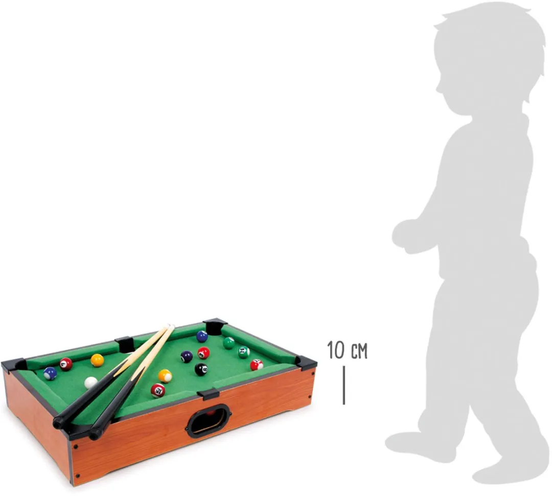 Small Foot Houten Mini Tafelbiljart 6703 - Multicolor