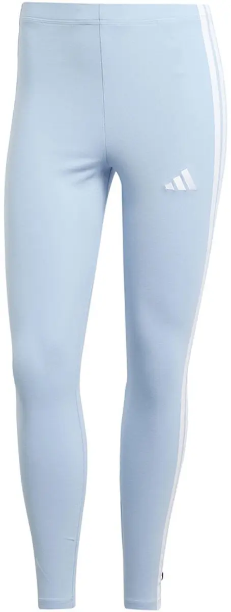 adidas Essentials 3-Stripes Leggings Dames - Glow Blue/White - L - afbeelding 4 van 6