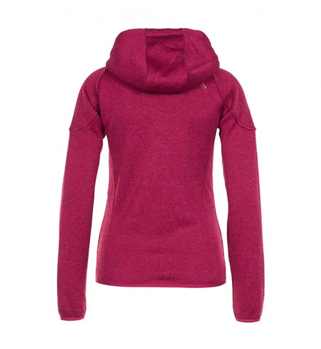 Peak Mountain Atora Dames Fleecejack - Fuchsia - S - afbeelding 2 van 6