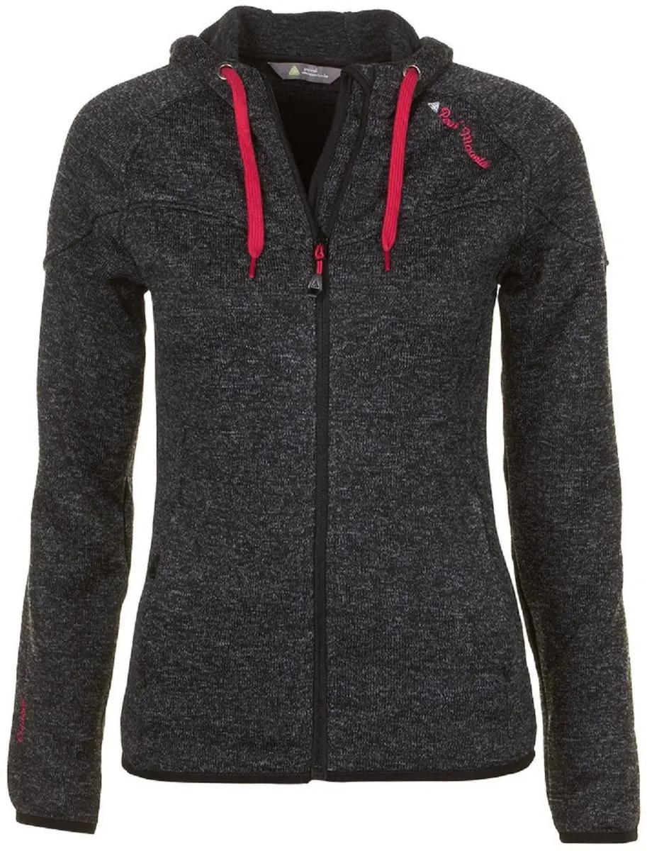 Peak Mountain Atora Dames Fleecejack - Fuchsia - S - afbeelding 3 van 6