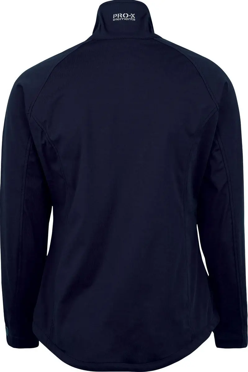 Pro-X Elements Maike Dames Softshell Jack - Marineblauw - afbeelding 2 van 2