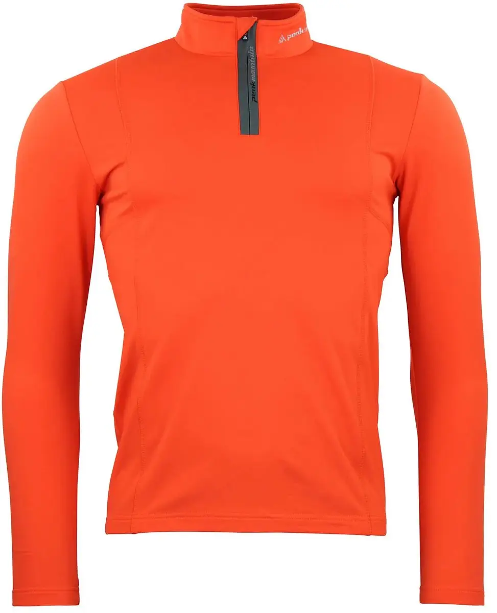 Peak Mountain Canevi Ondertrui met rits - Oranje - afbeelding 5 van 6