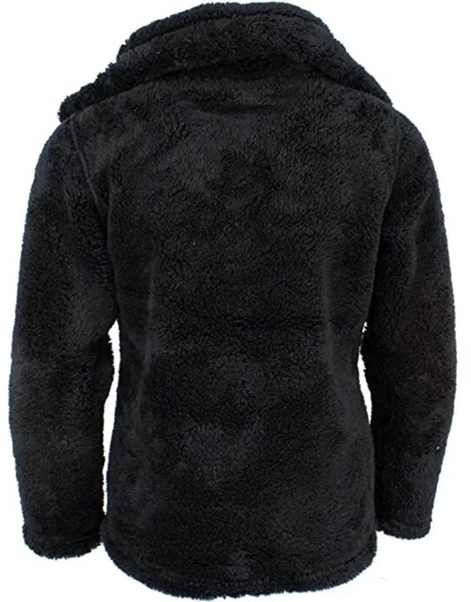 Peak Mountain Gasana Fleecejack Meisjes - Coral Sherpa - afbeelding 5 van 5