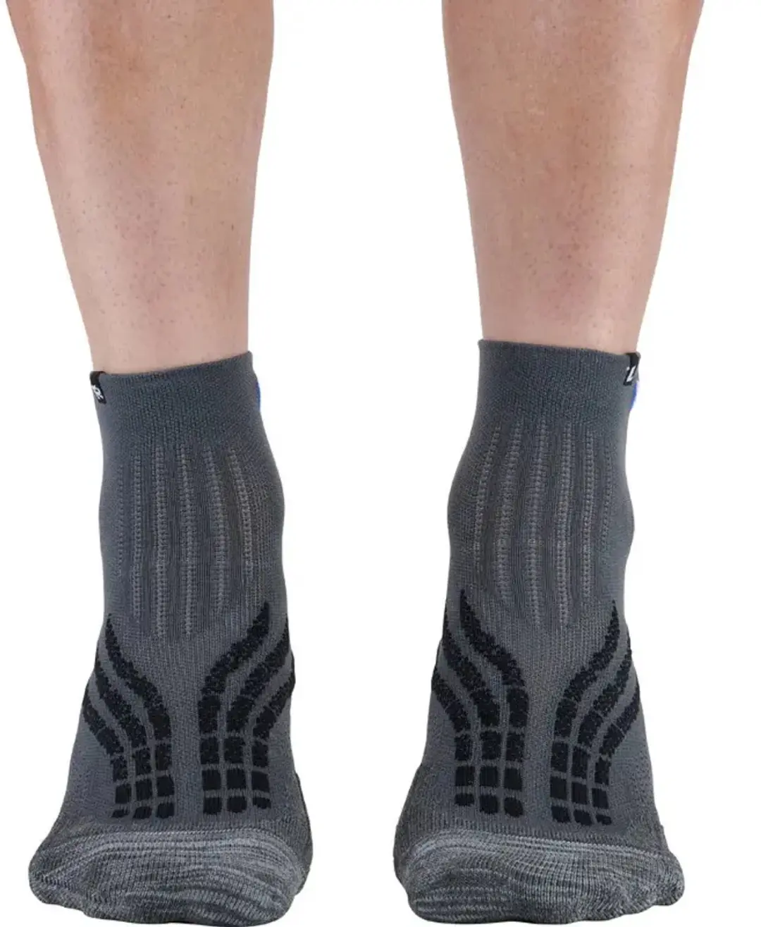 Monnet Elite Sokken - 35/36 - Grijs/Zwart - afbeelding 2 van 6