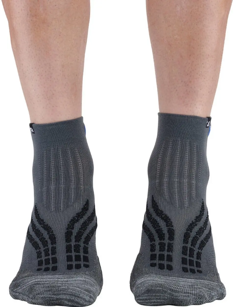 Monnet Elite Sokken - 35/36 - Grijs/Zwart - afbeelding 6 van 6