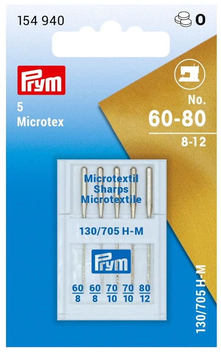 Prym Sys. 130/705H-M Naaimachinenaalden - 5 Stuks